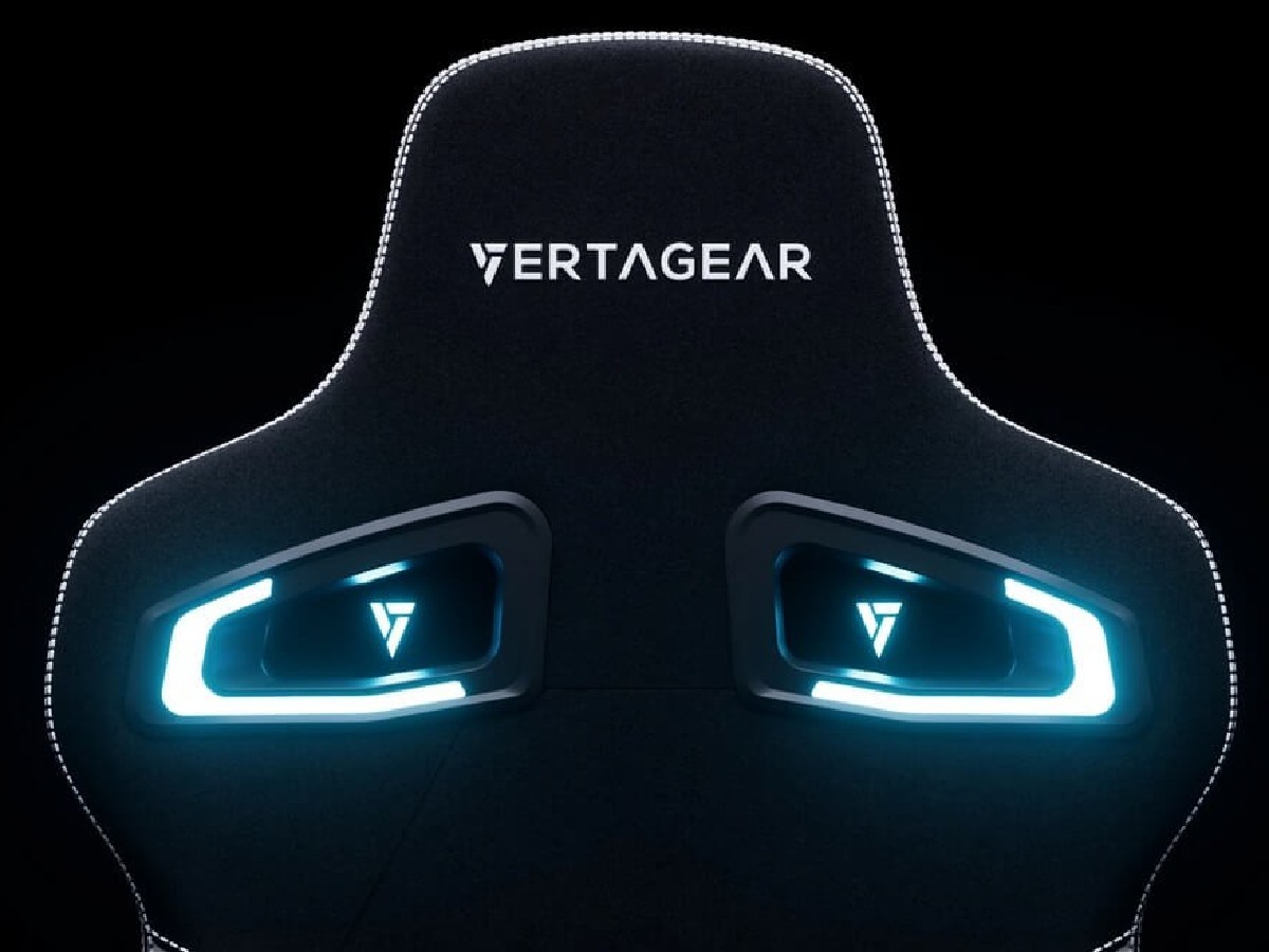 Oświetlenie LED w fotelu Vertagear PL4500